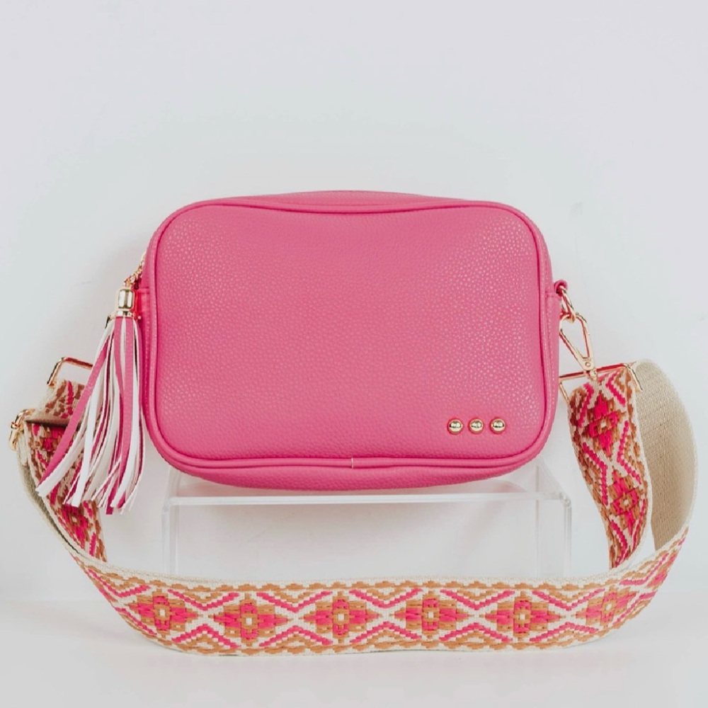 Willow- Pink Crossbody Bag